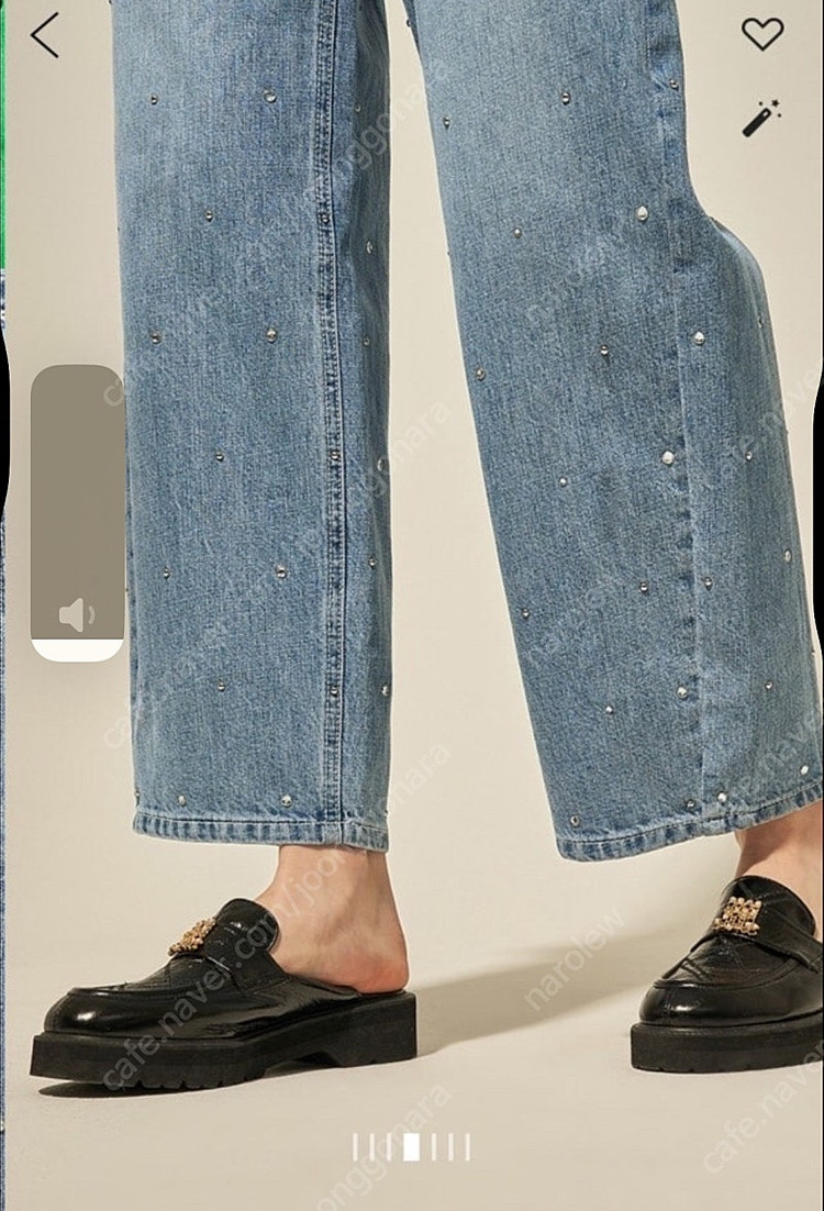 랑방컬렉션 크리스탈 데님 원피스 이미지