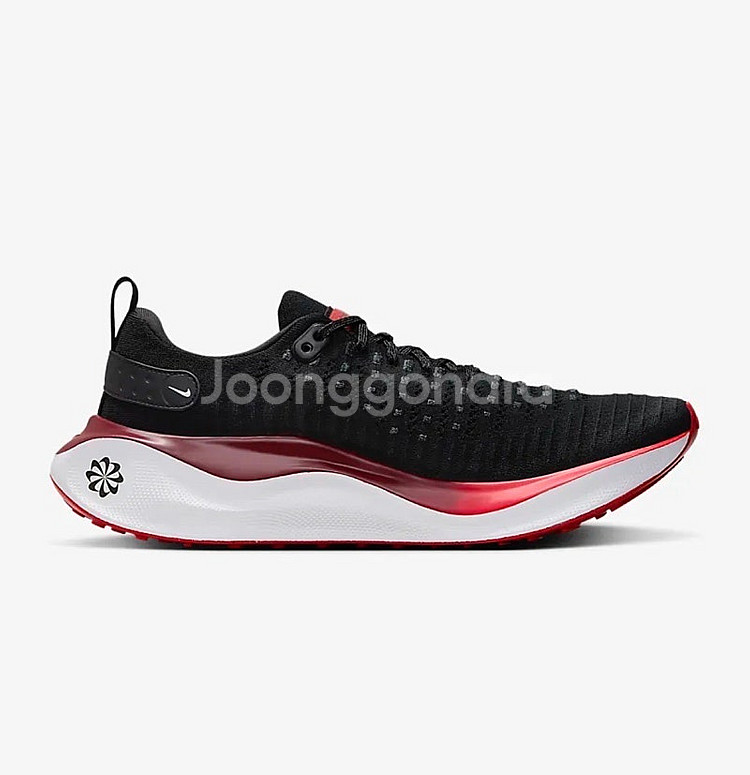 [250] 나이키 리액트 인피니티런4 블랙 팀레드 러닝...--2