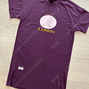 KANGOL 캉골 반팔 원피스 145 보라 퍼플