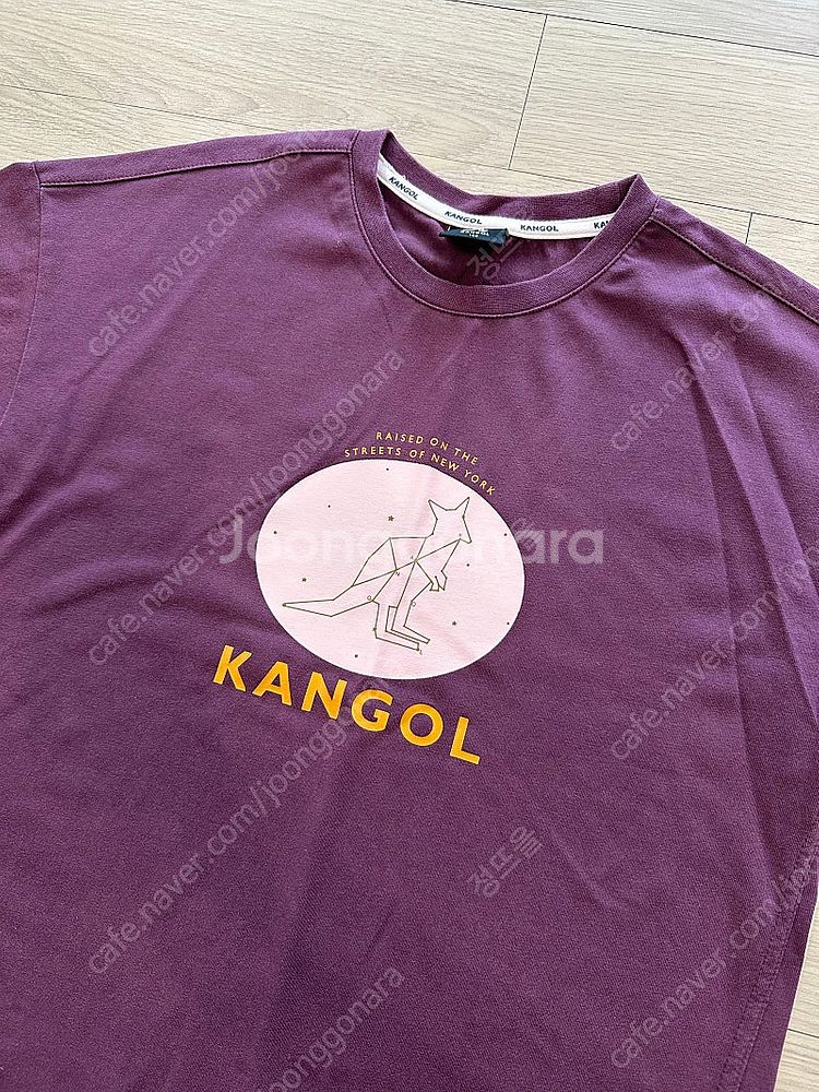 KANGOL 캉골 반팔 원피스 145 보라 퍼플--1
