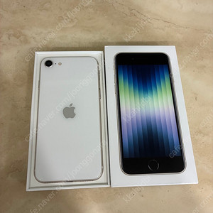 애케플 27년7월26일) 아이폰se3 128gb 화이트