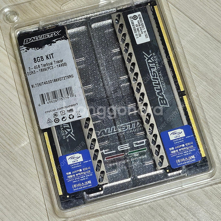튜닝 램 LED 바리스틱스 Ballistix 4GB 2...--0