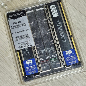 튜닝 램 LED 바리스틱스 Ballistix 4GB 2개 DDR3 1866Mhz CL8