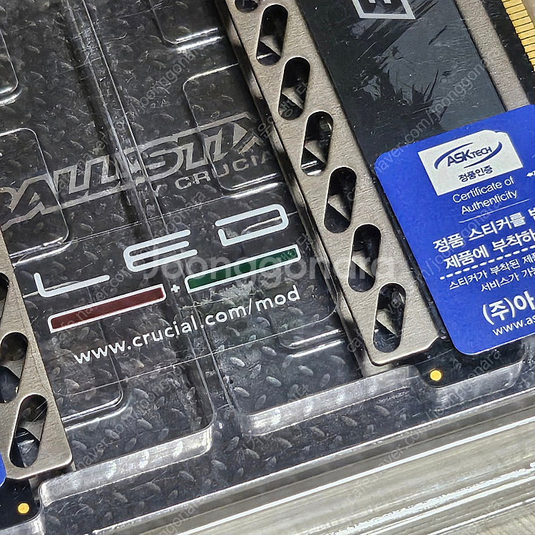 튜닝 램 LED 바리스틱스 Ballistix 4GB 2...--1
