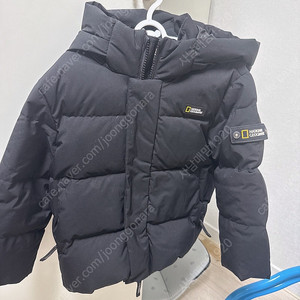 네셔널 지오그래픽 키즈 인덱스패딩110 블랙