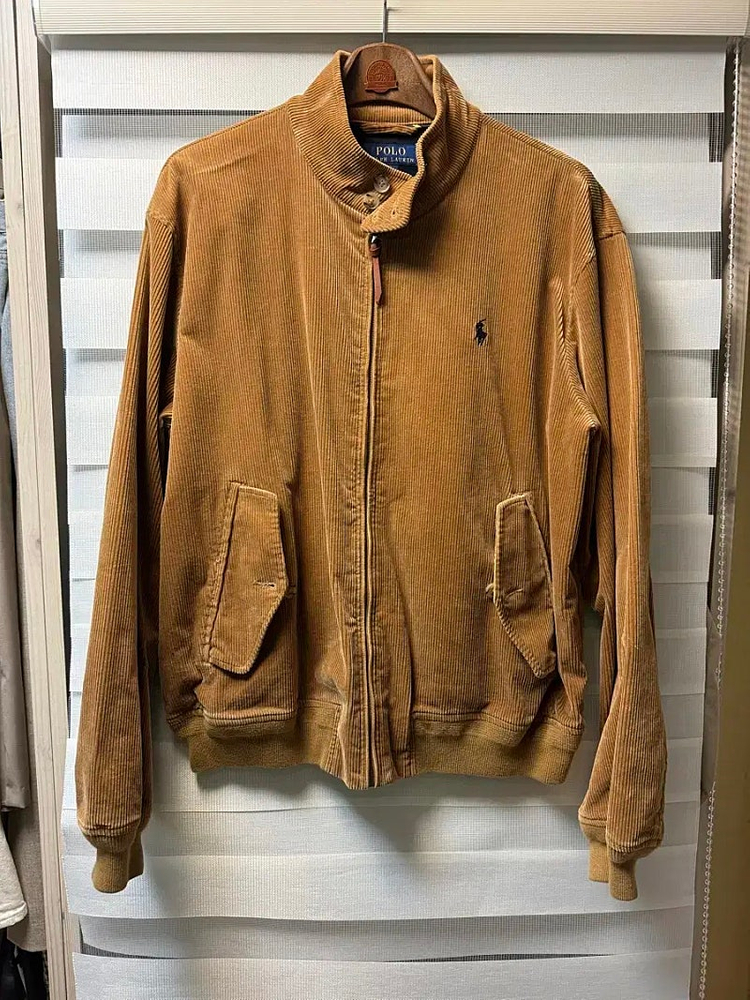 폴로 랄프로렌 라이언 패치 바시티 자켓 / 코듀로이 바라쿠타 / 헤링본 베스트 이미지