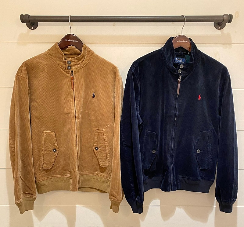 폴로 랄프로렌 라이언 패치 바시티 자켓 / 코듀로이 바라쿠타 / 헤링본 베스트 이미지