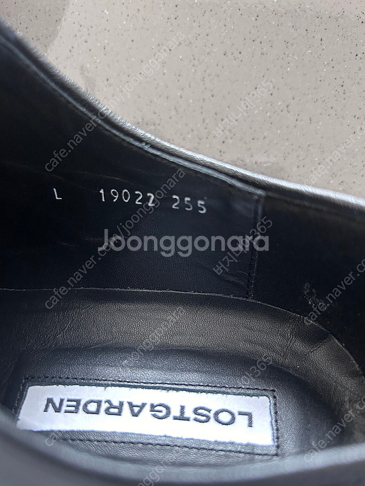 로스트가든 forick black 로퍼 255--1