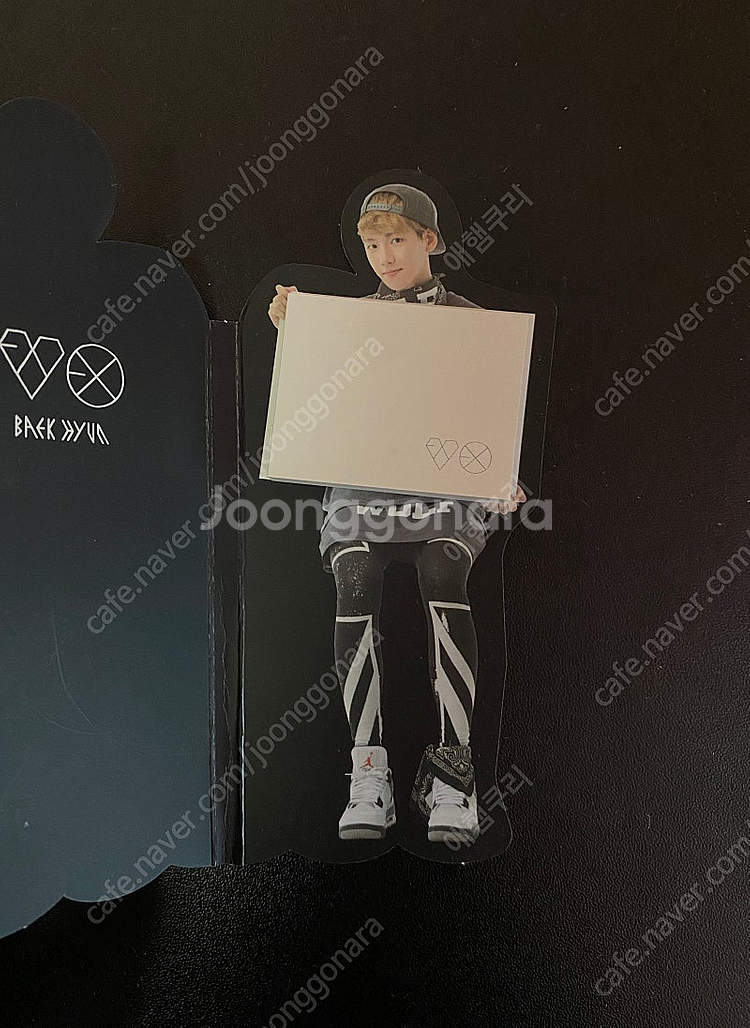 엑소 늑대와 미녀 팝업 백현 등신대 메모지 메모패드 포...--4