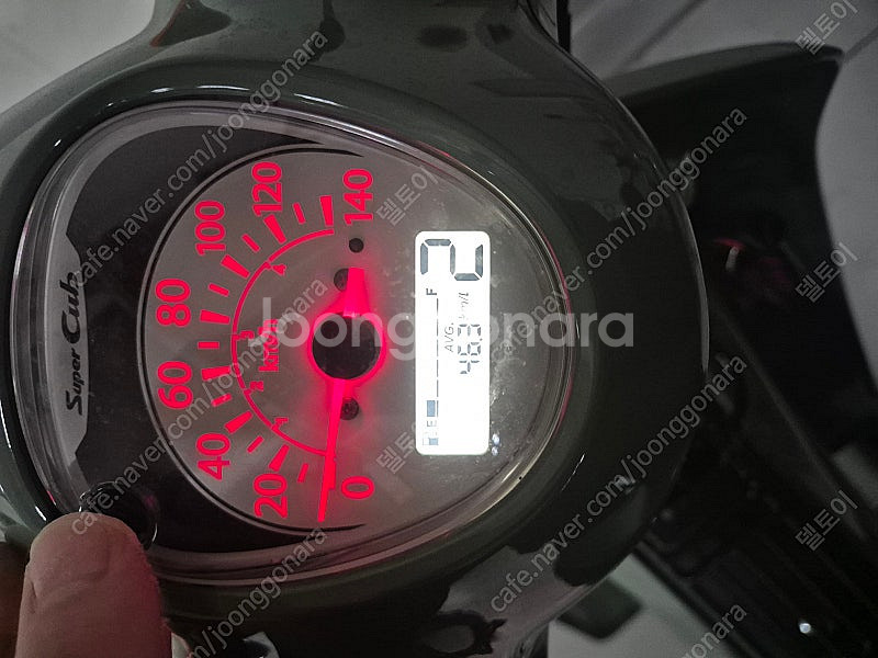 24년식 슈퍼커브 110 올리브그린 1500km--9