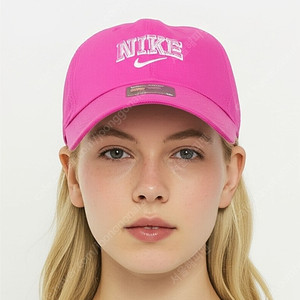 NIKE 나이키 레어 헤리티지86 퓨추라 클래식 바시티 연핑크 볼캡 모자