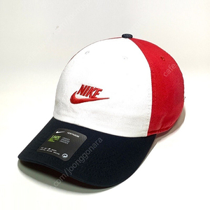 나이키 헤리티지86 마이클 조던 레드/블랙 볼캡 모자