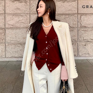 칙스라벨 로제메리노울가디건 (새상품) 더로랑 라플라 아상블라주 브론 업클로젯 11am 블랑수미 미미워 라엘르 수입의류 드오브 드샤르에 라메드 드민
