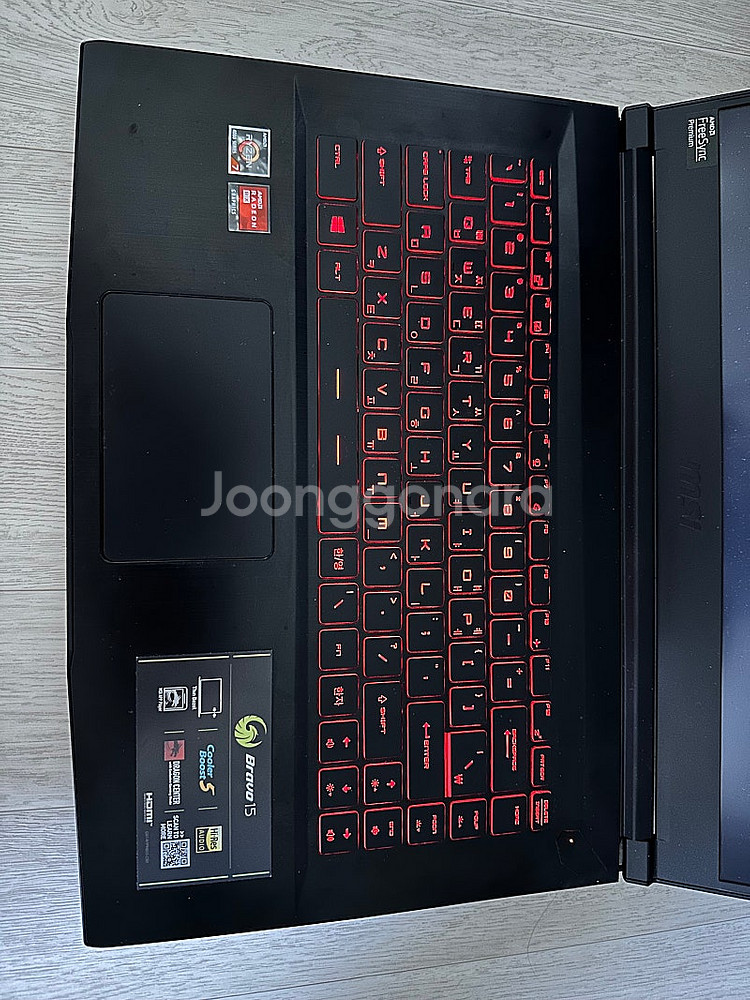 MSI 브라보 15 A4DDR 라이젠7 4800H 8코...--4