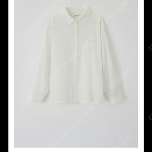 타낫 Sunlit stripe shirt (white)