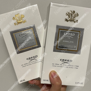 크리드 스프링플라워, 히말라야, 실버마운틴워터 100ml 여자 남자 향수