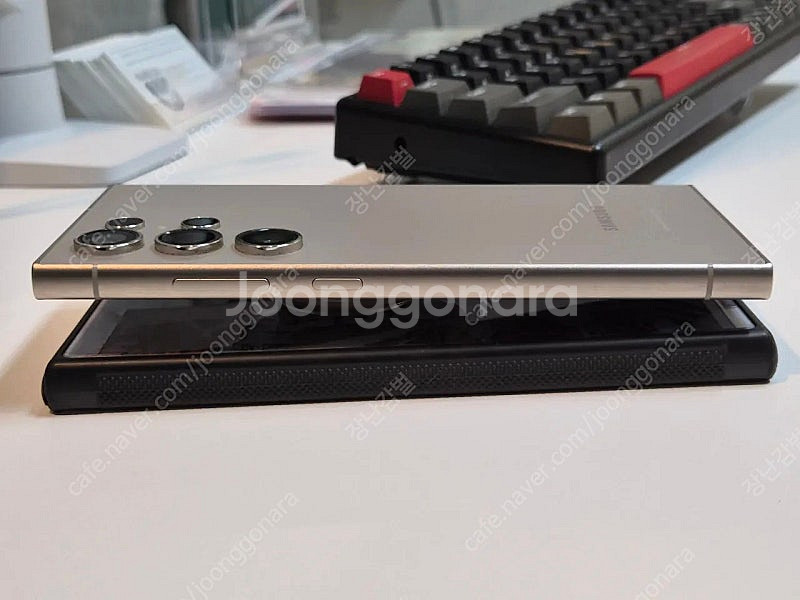 갤럭시 S24 울트라 티타늄 그레이 512g--4