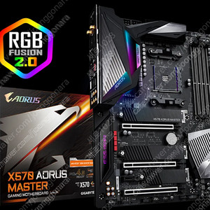 GIGABYTE X570 AORUS MASTER (어로스마스터) 메인보드, AMD 5950X, G.SKILL DDR4 3200 32G x 2 = 64G