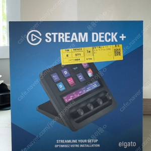 스트림 덱 플러스. Stream Deck +