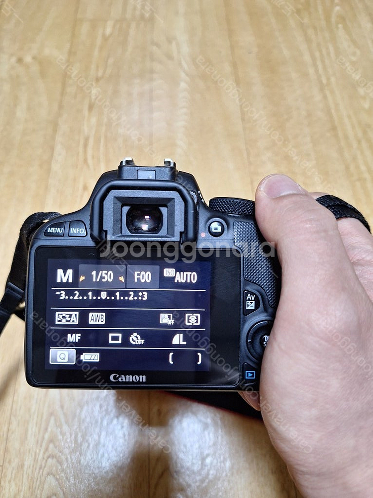 캐논 DLSR 100D 블랙 렌즈 바디 셋트(총 컷수 ...--3