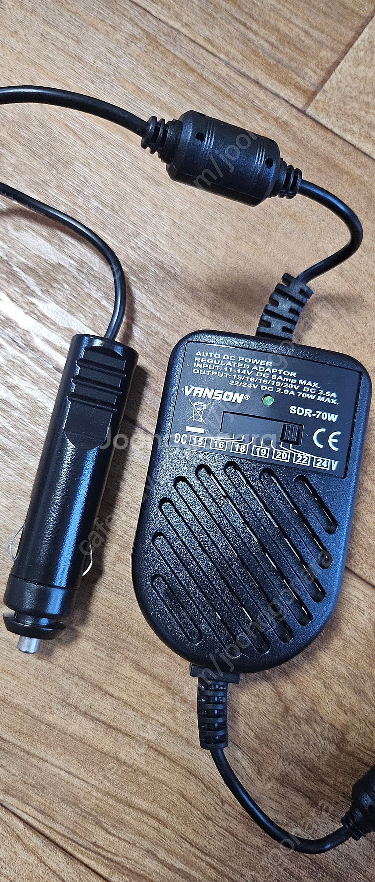 VANSON 노트북 아답타 시거잭충전기 SDR-70W--1