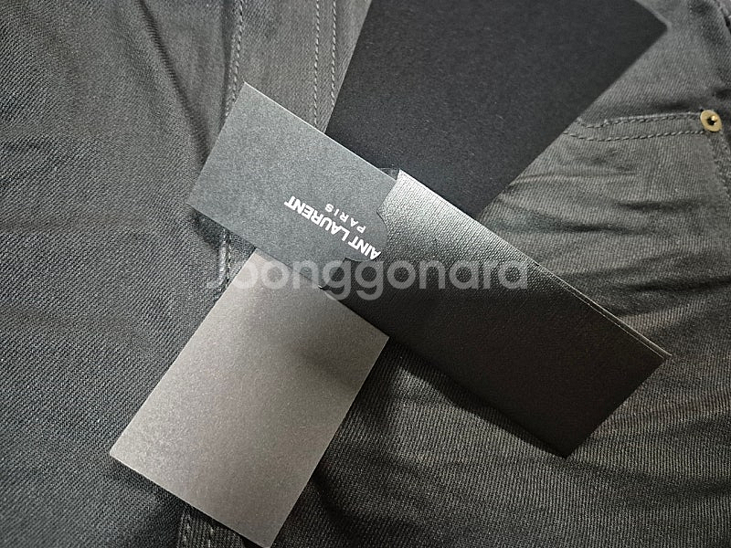 [새상품]SAINT LAURENT 생로랑 여성 블랙 데...--3