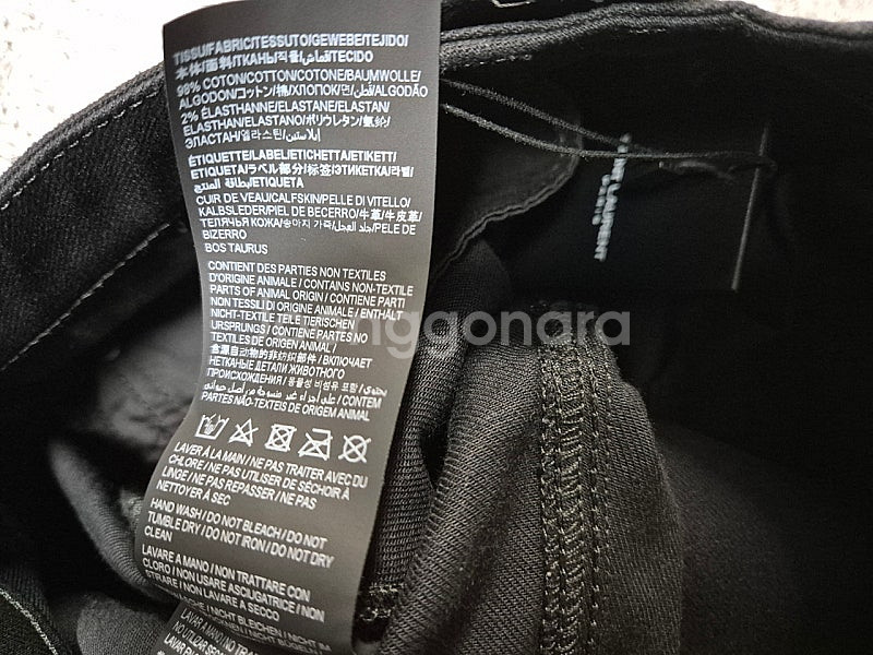 [새상품]SAINT LAURENT 생로랑 여성 블랙 데...--8