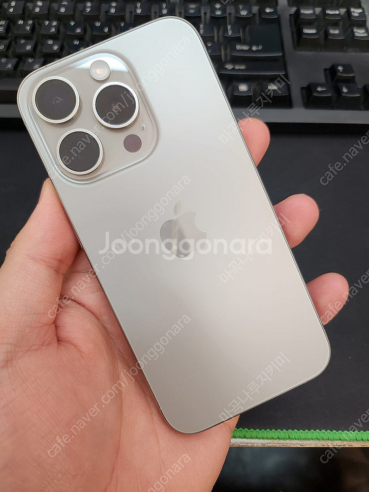 아이폰15프로 내추럴 128GB 배터리89% 상태좋은 ...--0