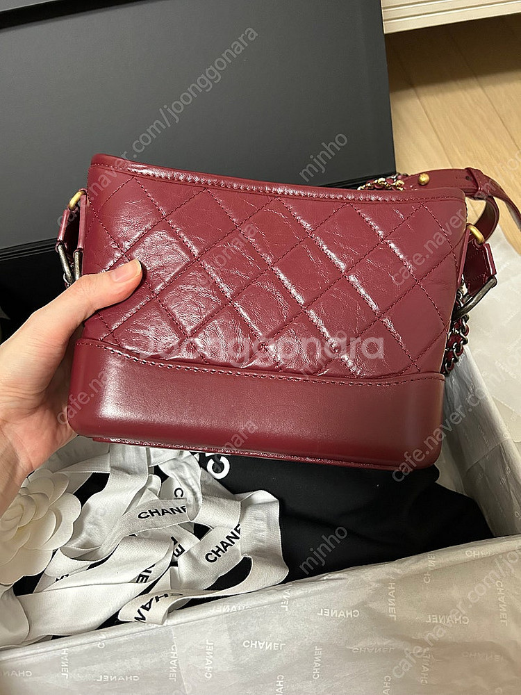 샤넬 가브리엘 호보백 스몰 내장칩--1