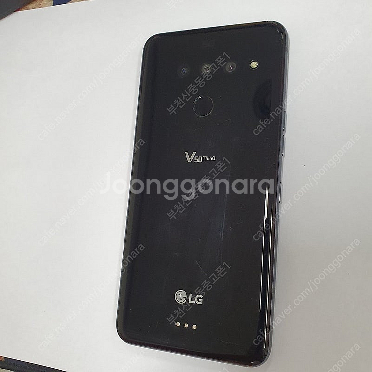 199502 LG V50 블랙 128기가 무잔상 액정약...--0