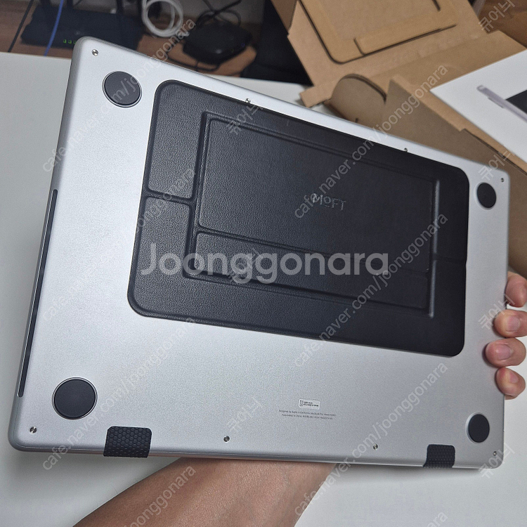 맥북프로 M4pro 14인치 실버 영문 애케플 (14코...--5