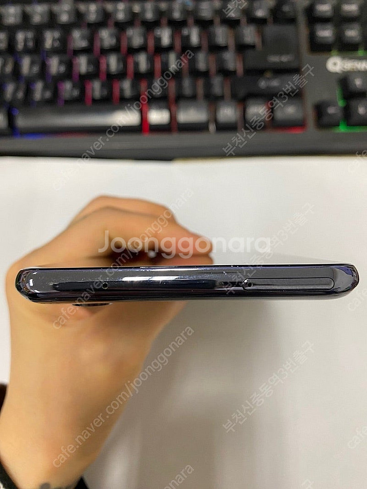 202637 LG Q92 블랙 액정SS급 128GB 무...--5