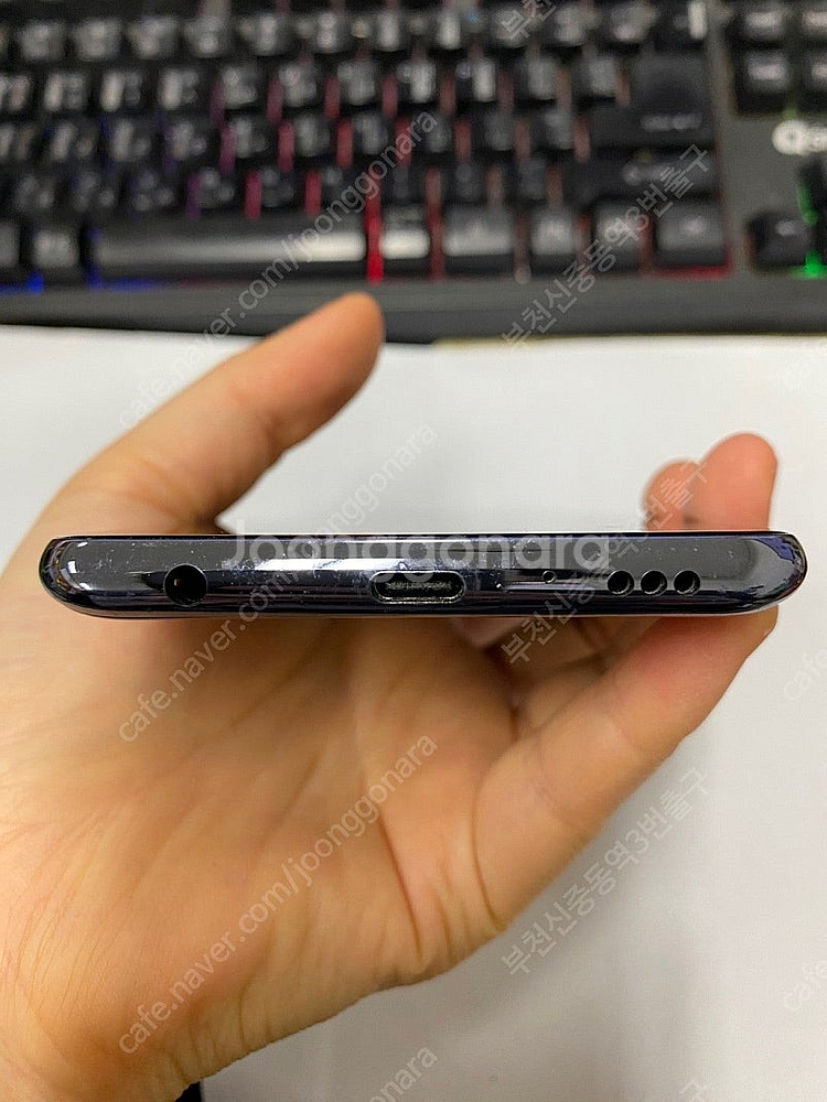 202637 LG Q92 블랙 액정SS급 128GB 무...--8