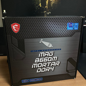 인텔 정품 i7-12700F + MSI B660m mortar 박격포