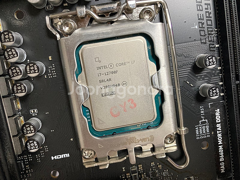 인텔 정품 i7-12700F + MSI B660m mo...--6