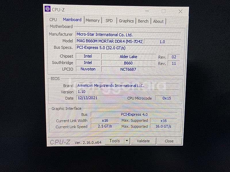 인텔 정품 i7-12700F + MSI B660m mo...--9