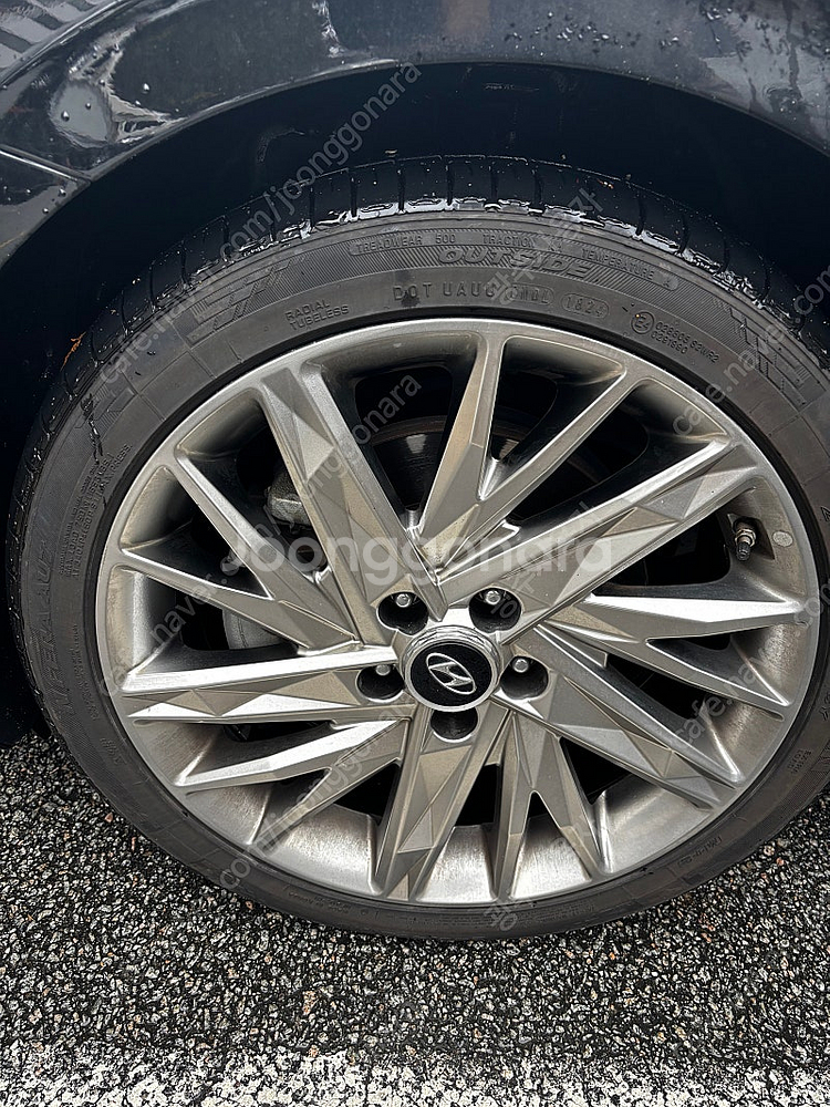 더뉴그랜저19인치 휠 인치다운--5