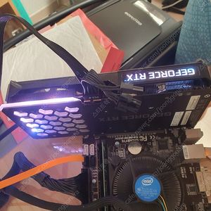 이엠텍 RTX 3060ti 그래픽 카드 팝니다.