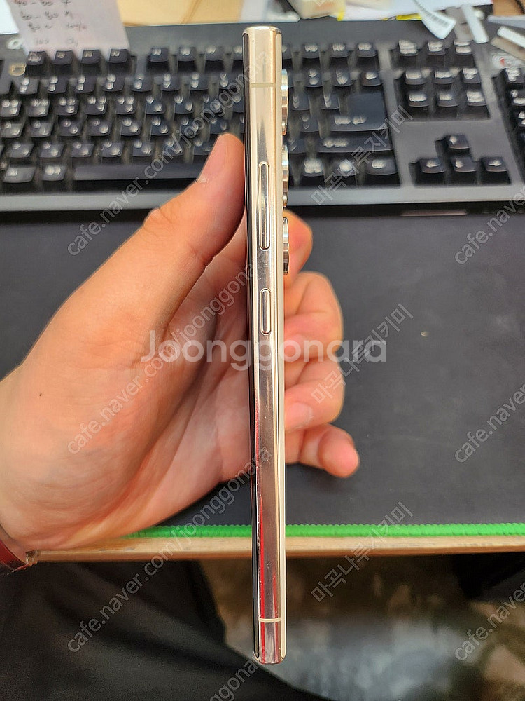 갤럭시S23울트라 크림 256GB 무잔상 상태좋은 중고...--4