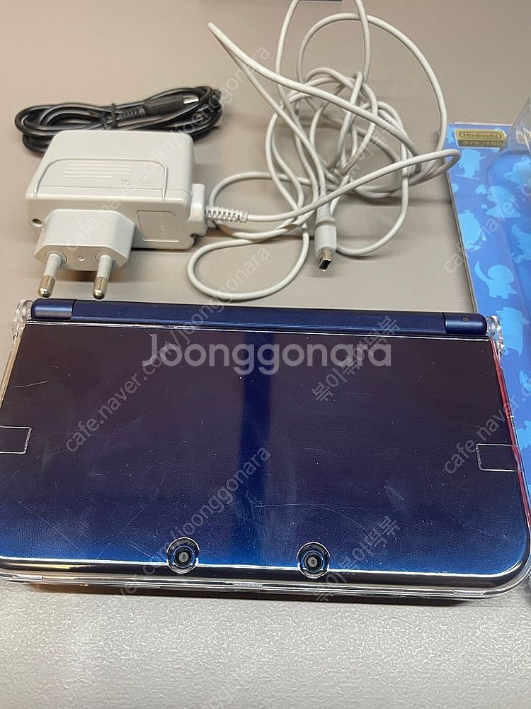 뉴 닌텐도 3DS XL + 지바냥 파우치--2