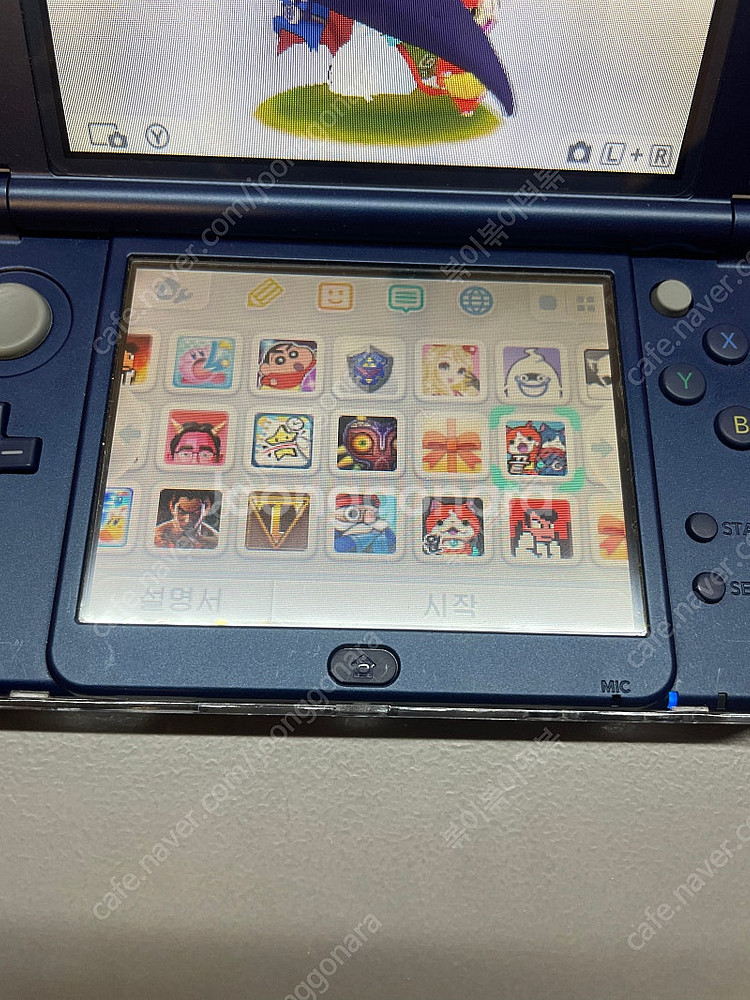 뉴 닌텐도 3DS XL + 지바냥 파우치--5