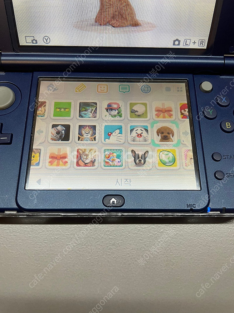 뉴 닌텐도 3DS XL + 지바냥 파우치--6