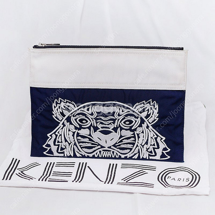 겐조 (KENZO) 컬러블럭 타이거 레터링 양면 로고 ...--0