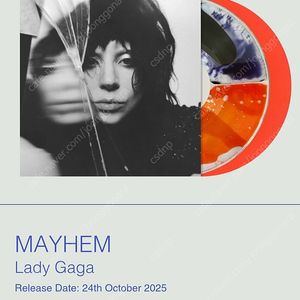 레이디 가가 MAYHEM LP / 리퀴드 엘피