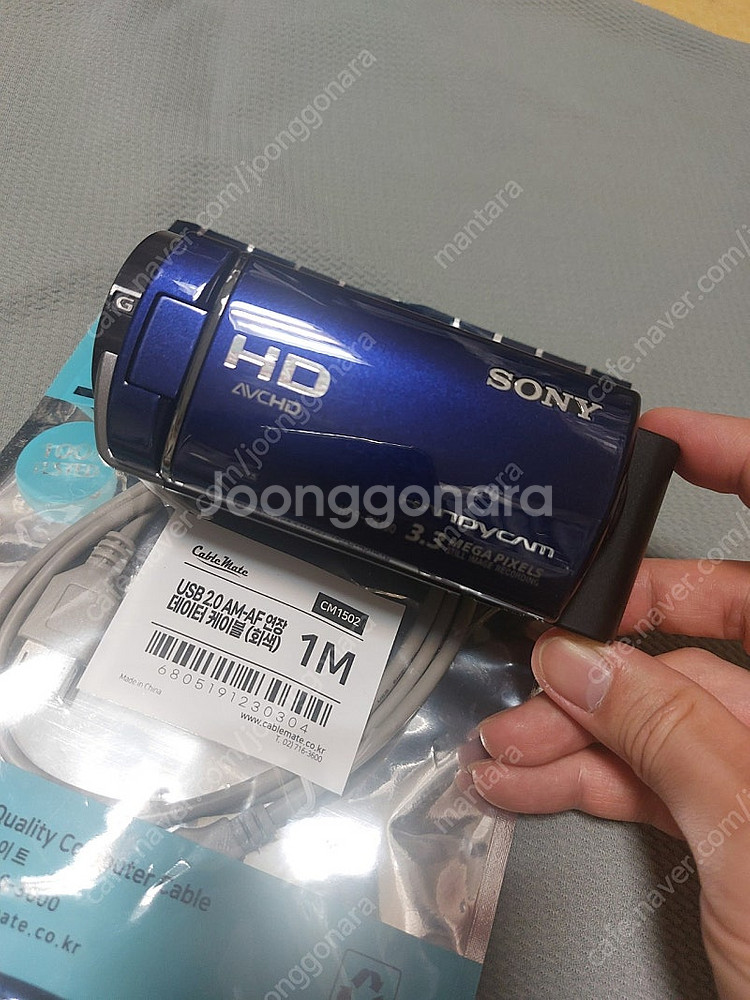 소니 hdr-cx180 캠코더--4