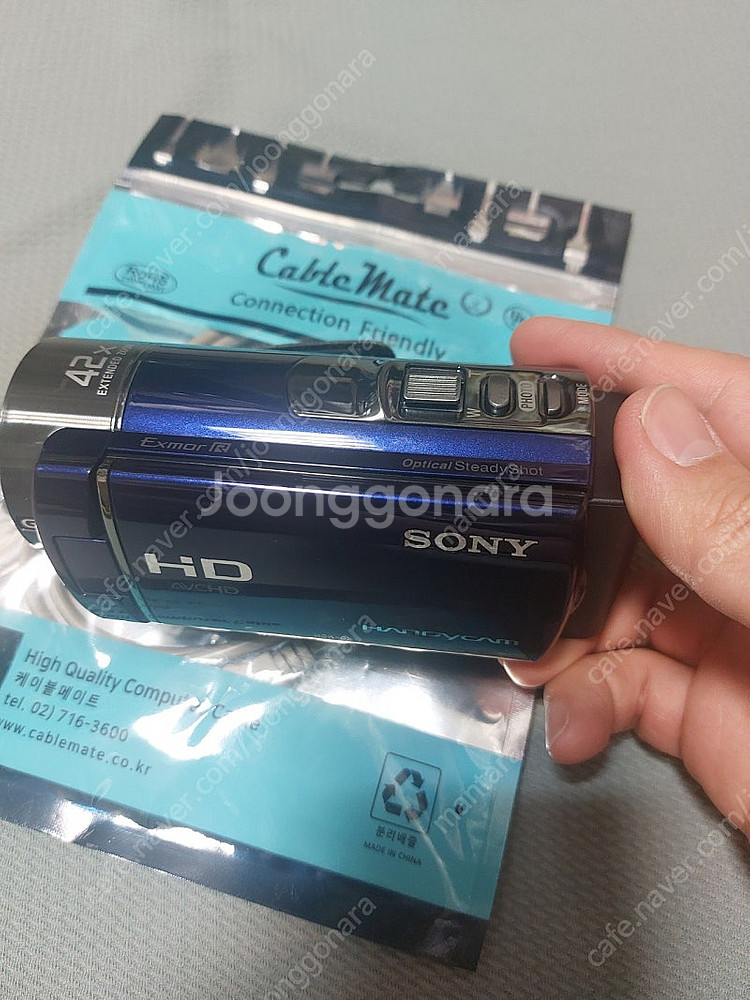 소니 hdr-cx180 캠코더--5