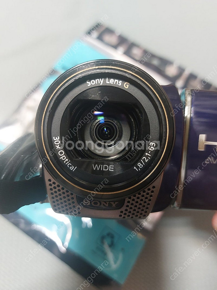 소니 hdr-cx180 캠코더--9