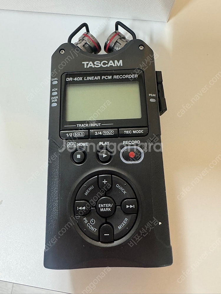 TASCAM 타스캠 DR-40X 휴대용 핸디형 보이스 ...--0