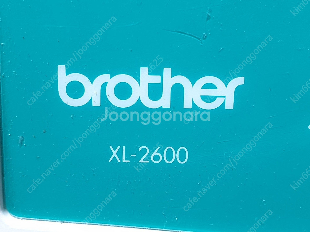 부라더미싱 XL-2600 상태양호 15만원 택배시 5천...--1
