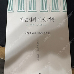 자존감의 여섯 기둥 팔아요